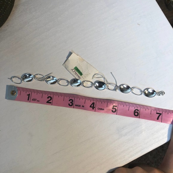 Vintage 90s JcPenney Sterling Silver Spiritual Christian Encouraging Bracelet - Picture 12 of 13